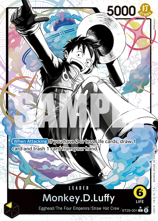 Monkey.D.Luffy - ST29-001 - Leader (Alternate Art) - Egghead