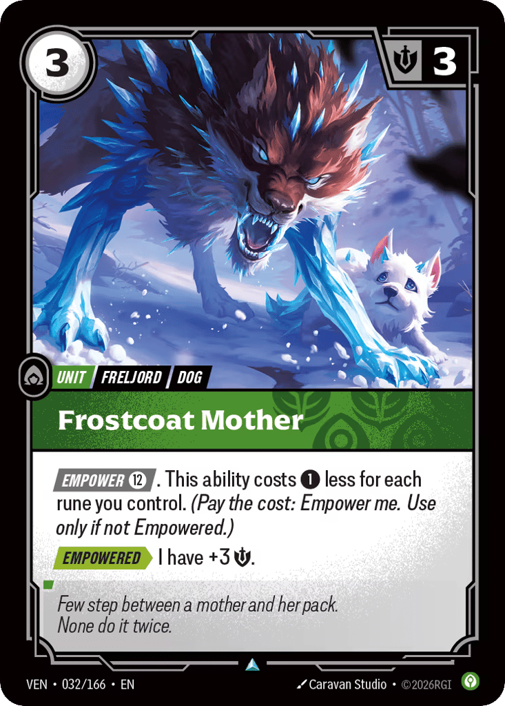 Frostcoat Mother - 032/166 - Uncommon - Vendetta