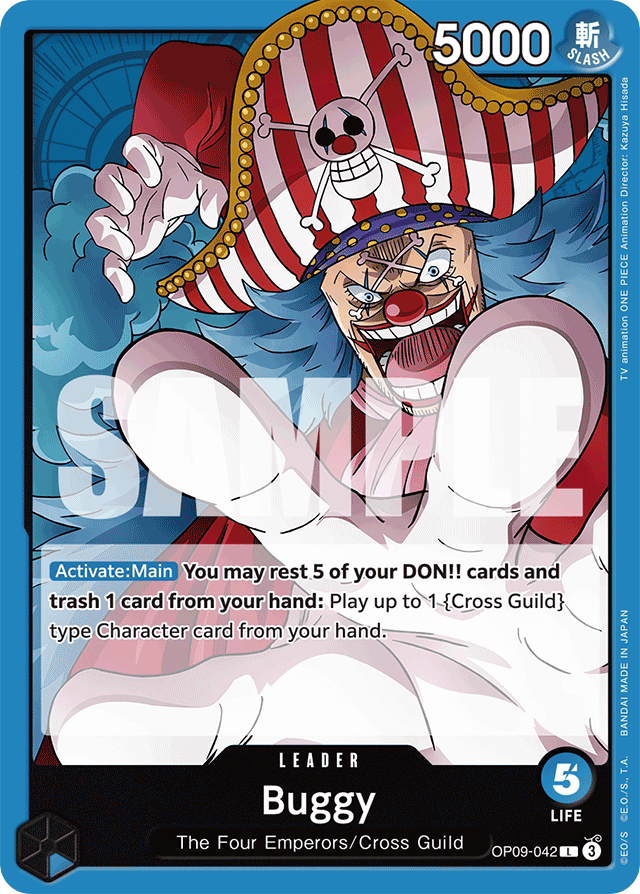 Buggy - OP09-042 - Leader - Emperors In The New World