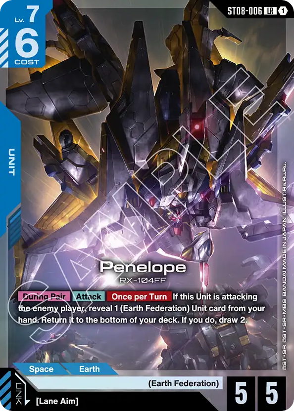 Penelope - ST08-006 - Legend Rare - Flash of Radiance