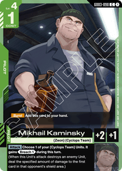 Mikhail Kaminsky - GD03-090 - Common - Steel Requiem