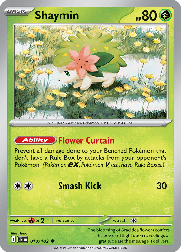 Shaymin - 010/182 - Destined Rivals