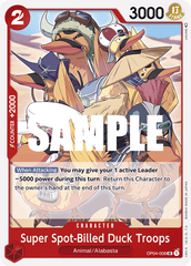 Super Spot-Billed Duck Troops - OP04-009 - Uncommon - Kingdoms of Intrigue