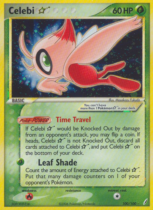 Celebi ☆ - 100/100 - Crystal Guardians