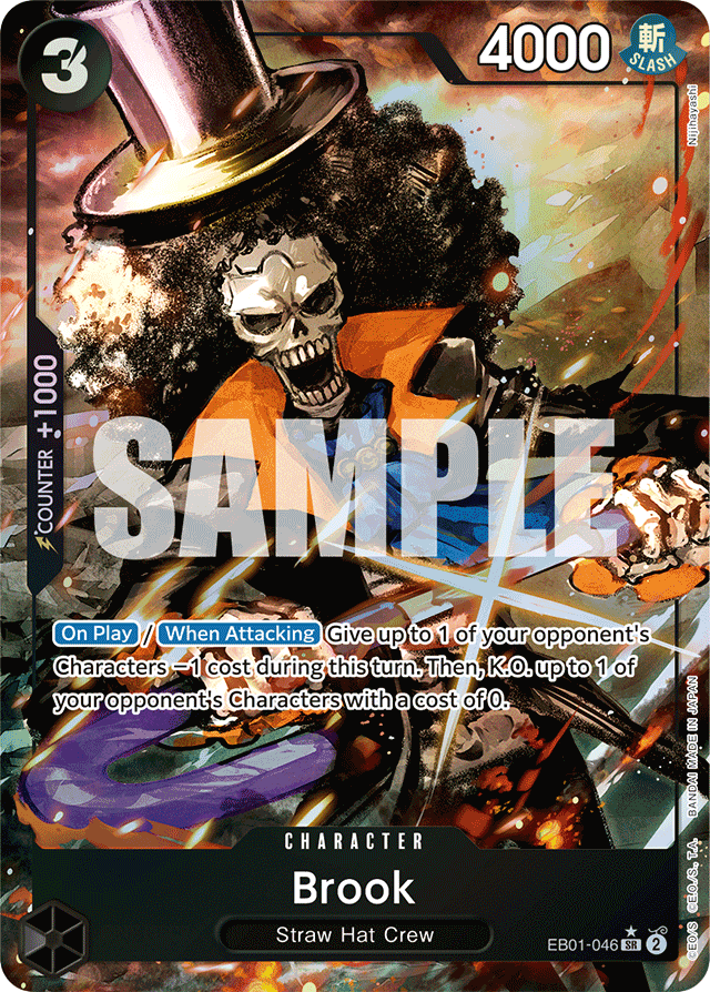 Brook - EB01-046 - Super Rare (Alternate Art) - Memorial Collection