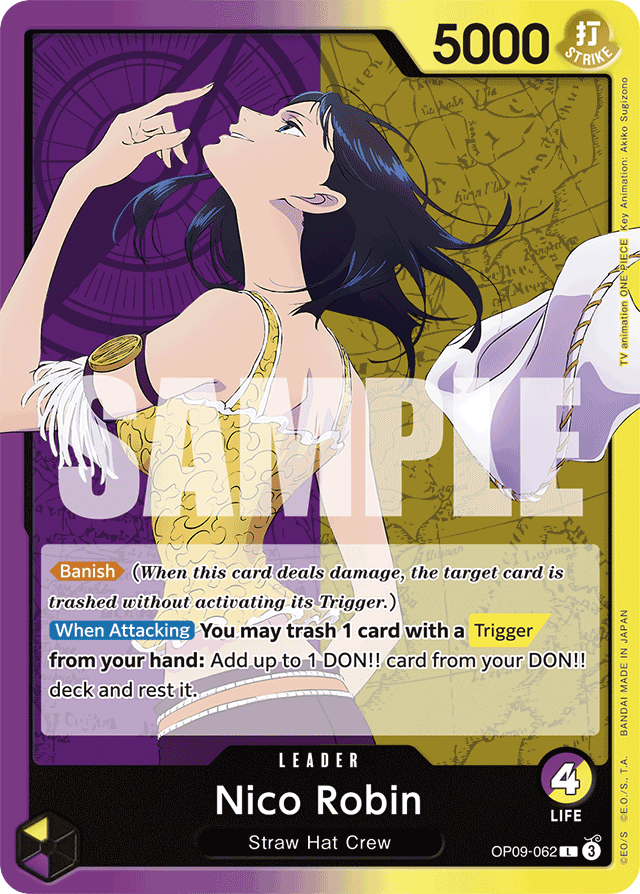 Nico Robin - OP09-062 - Leader - Emperors In The New World