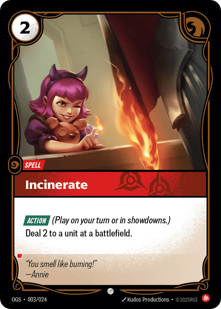 Incinerate - 003/024 - Common - Proving Grounds