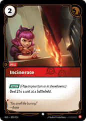 Incinerate - 003/024 - Common - Proving Grounds