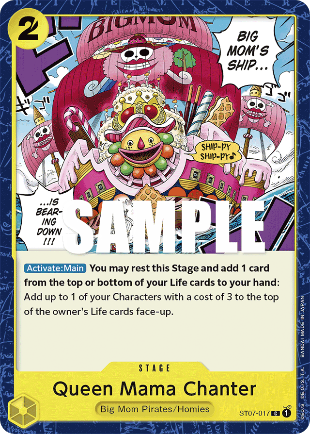 Queen Mama Chanter - ST07-017 - Common - Big Mom Pirates