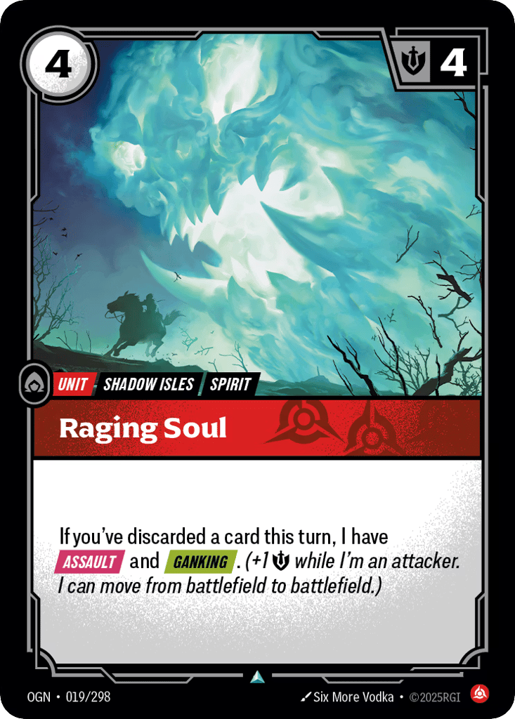 Raging Soul - 019/298 - Uncommon - Origins