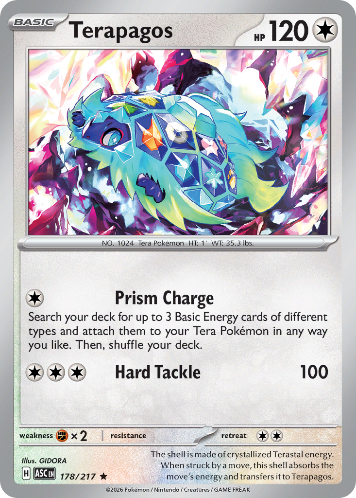 Terapagos - 178/217 - Ascended Heroes