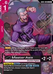 Master Asia - GD05-089 - Legend Rare - Freedom Ascension