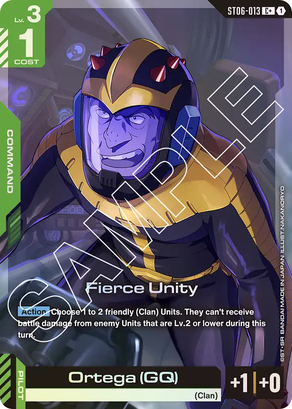 Fierce Unity - ST06-013 - Common (Alternate Art) - Clan Unity