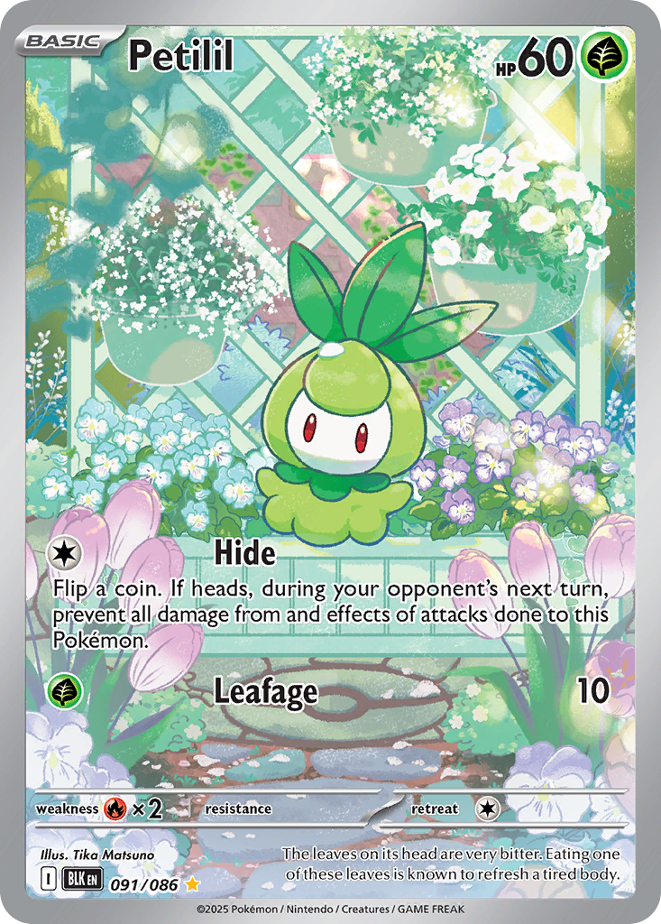 Petilil - 91/86 - Black Bolt