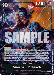 Marshall.D.Teach - OP09-093 - Super Rare (Alternate Art) - Emperors In The New World