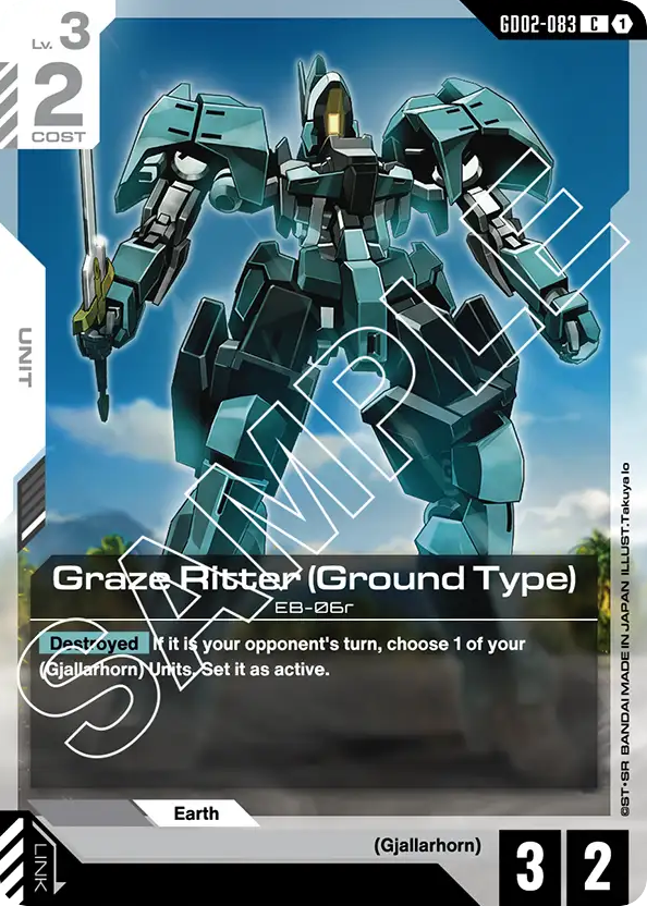 Graze Ritter (Ground Type) - GD02-083 - Common - Dual Impact