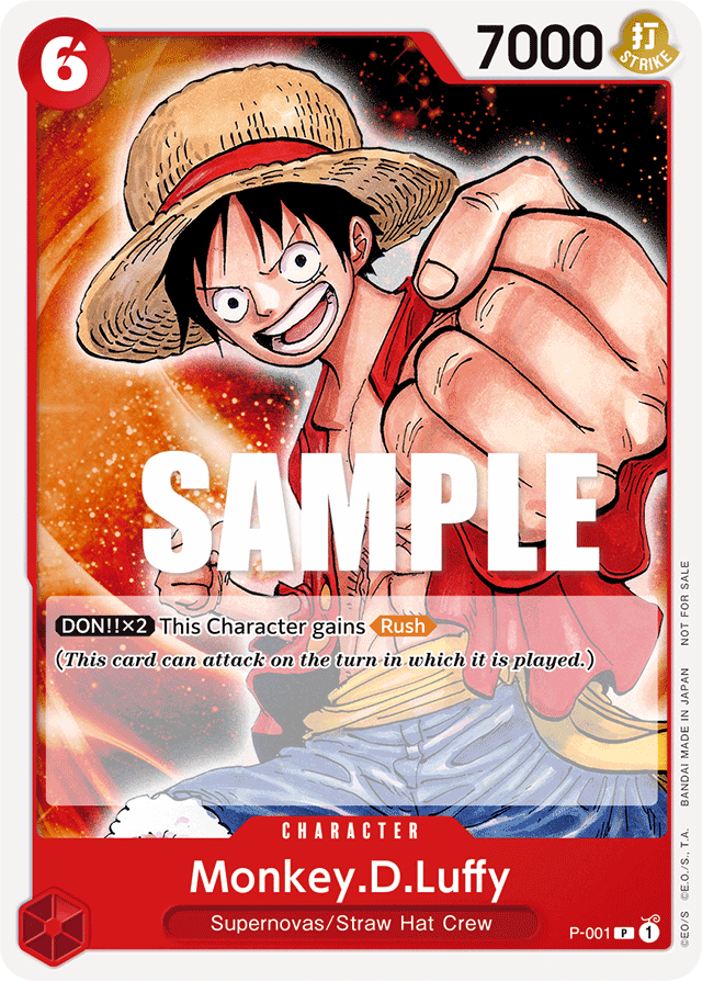 Monkey.D.Luffy - P-001 - Promo - Promos