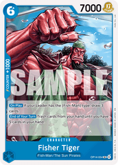 Fisher Tiger - OP14-054 - Uncommon - The Azure Sea's Seven