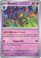 Banette - 34/84 - Pitch Black