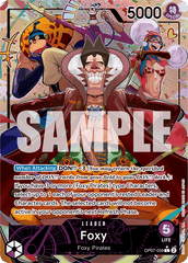 Foxy - OP07-059 - Leader (Alternate Art) - 500 Years In The Future