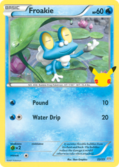 Froakie - 22/25 - McDonald's Collection 2021