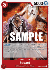 Squard - OP02-009 - Uncommon - Paramount War