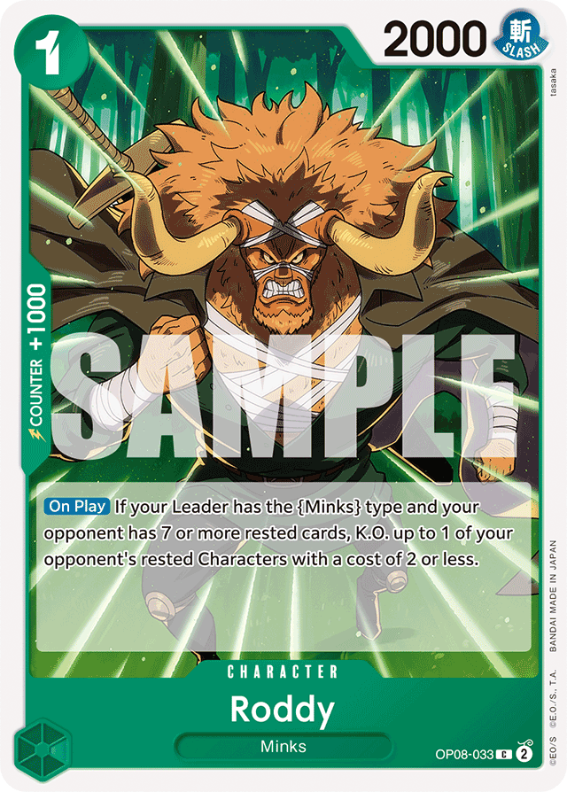 Roddy - OP08-033 - Common - Two Legends