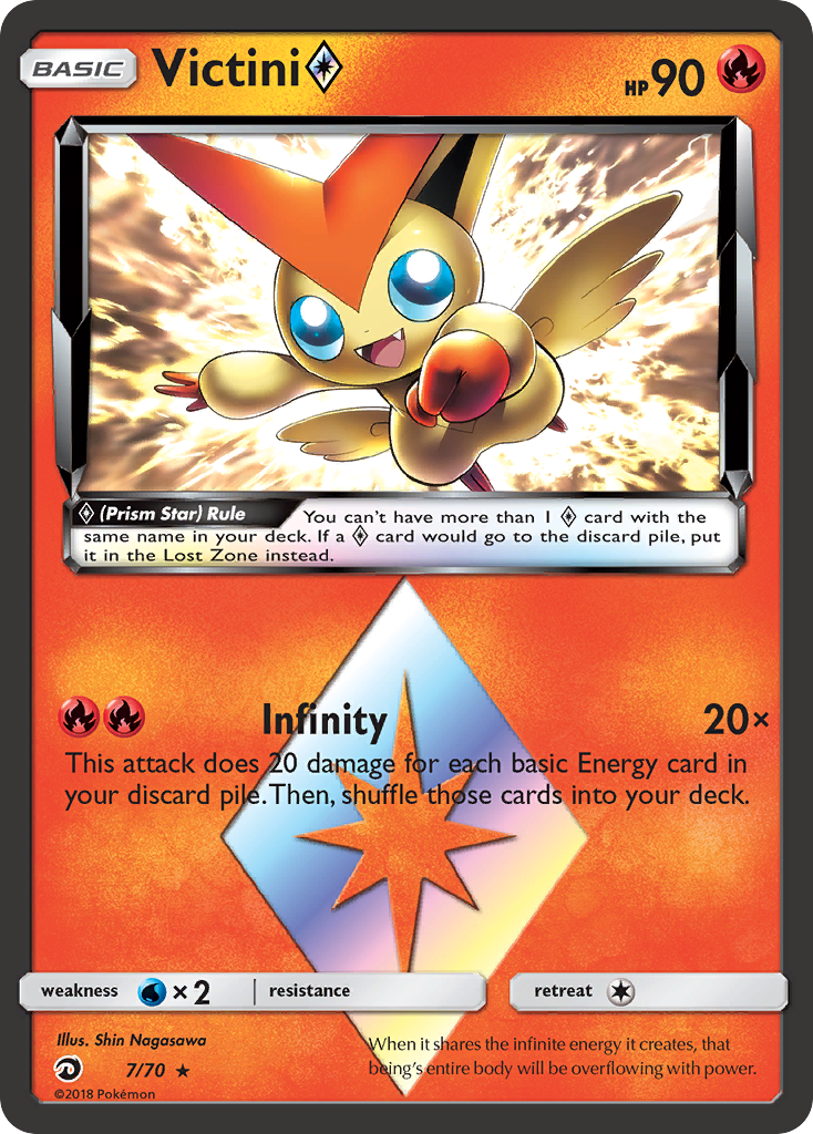 Victini ◇ - 07/70 - Dragon Majesty