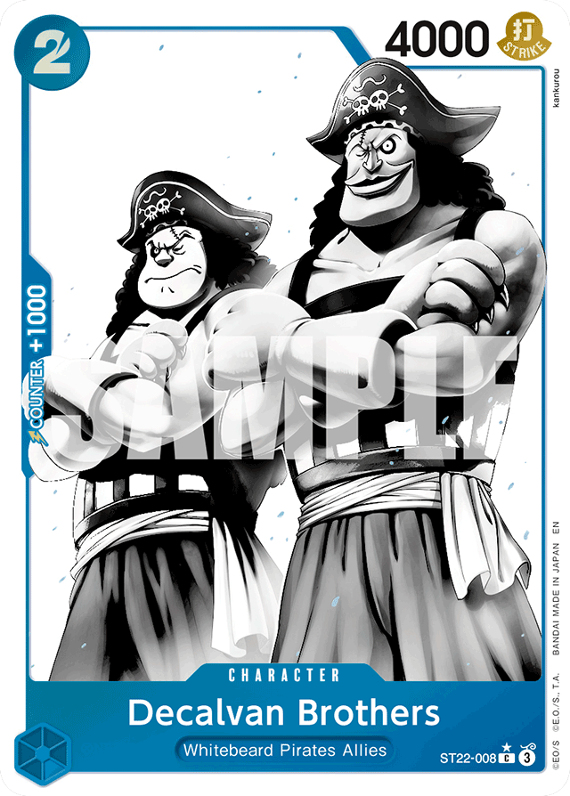 Decalvan Brothers - ST22-008 - Common (Alternate Art) - Ace & Newgate