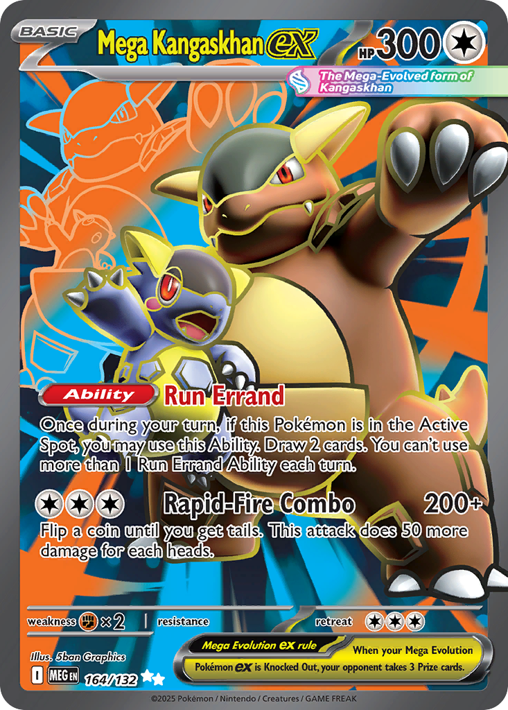 Mega Kangaskhan ex - 164/132 - Mega Evolution