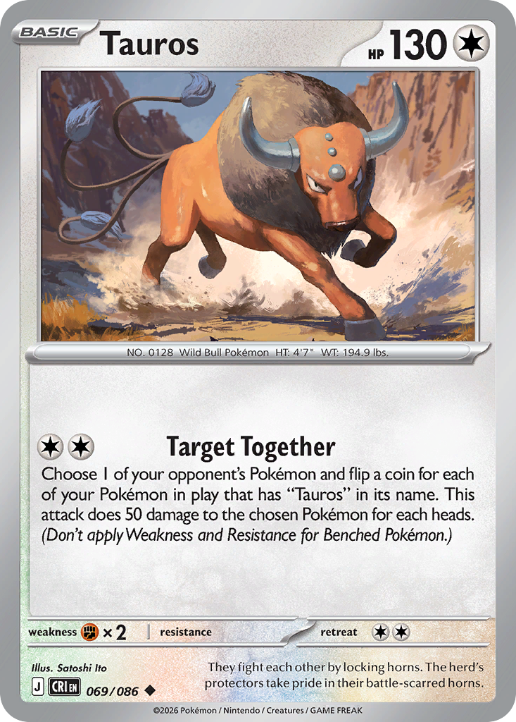 Tauros - 69/86 - Chaos Rising
