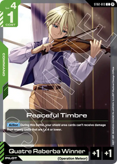 Peaceful Timbre - ST02-013 - Common - Wings of Advance