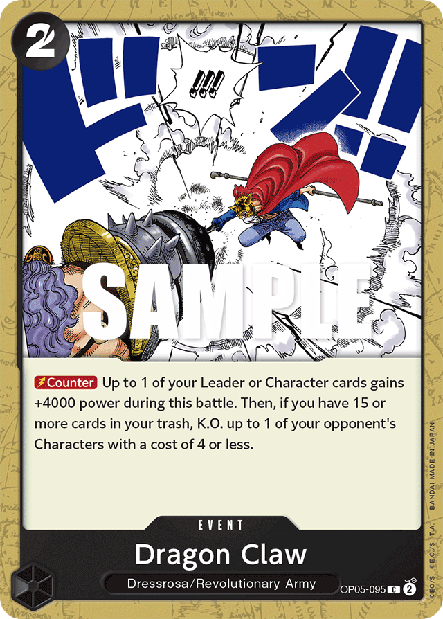Dragon Claw - OP05-095 - Common - Awakening of the New Era