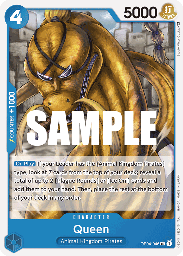 Queen - OP04-046 - Uncommon - Kingdoms of Intrigue