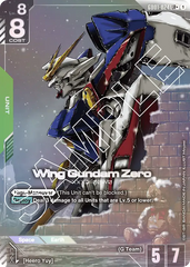 Wing Gundam Zero - GD01-024 - Legend Rare (Alternate Art) - Newtype Rising
