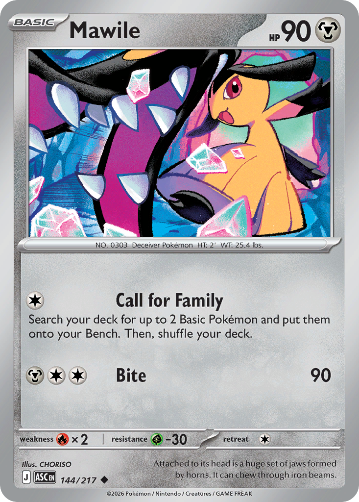 Mawile - 144/217 - Ascended Heroes
