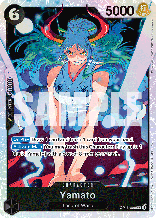 Yamato - OP16-098 - Super Rare - The Time Of Battle