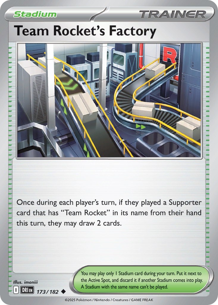 Team Rocket's Factory - 173/182 - Destined Rivals