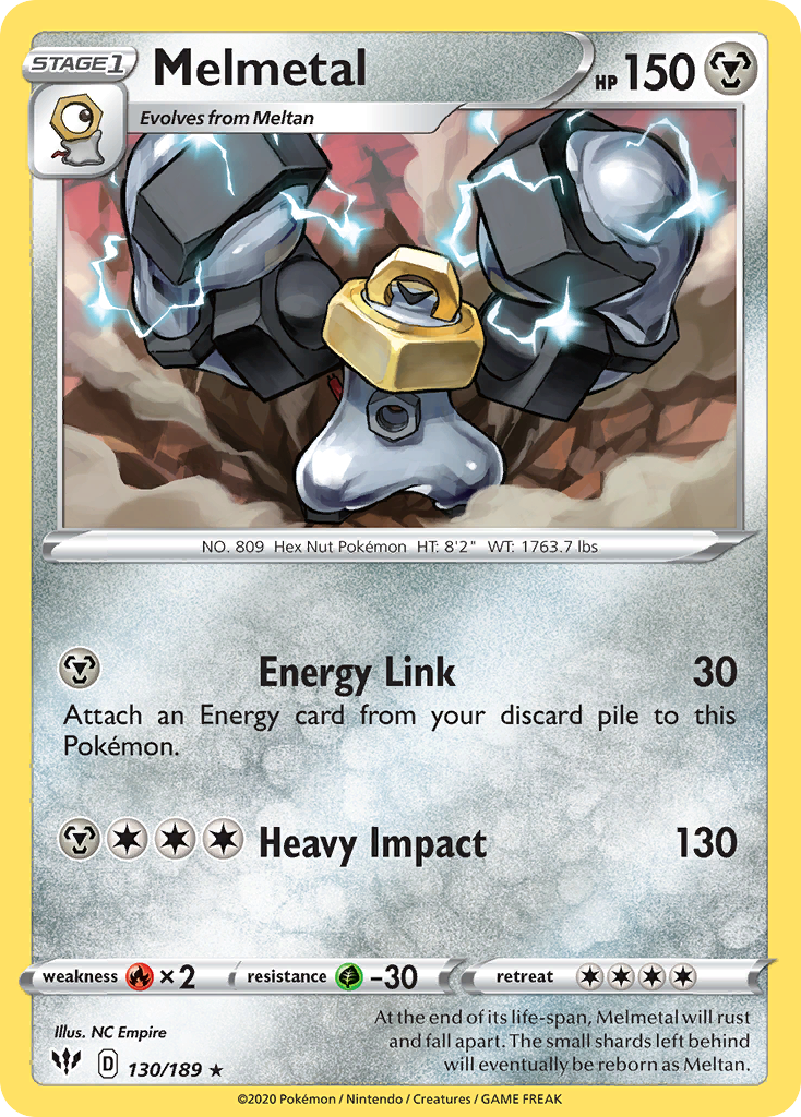 Melmetal - 130/189 - Darkness Ablaze