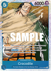 Crocodile - ST03-003 - Super Rare - The Seven Warlords of the Sea