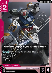Sayla's Light-Type Guncannon - GD02-046 - Uncommon - Dual Impact