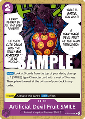 Artificial Devil Fruit SMILE - OP01-116 - Uncommon - Romance Dawn