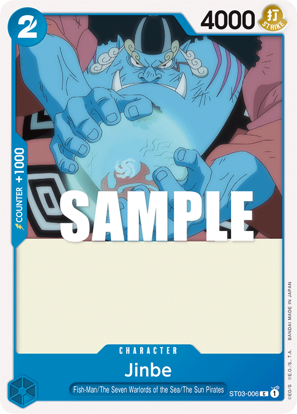 Jinbe - ST03-006 - Common - The Seven Warlords of the Sea