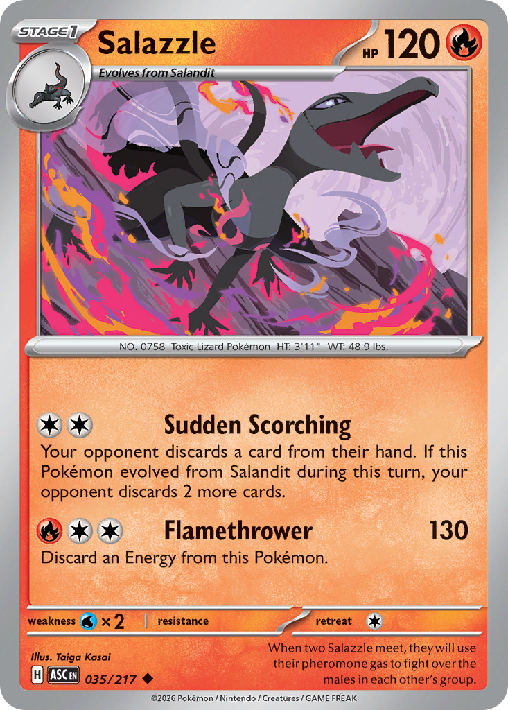 Salazzle - 035/217 - Ascended Heroes