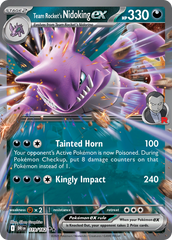 Team Rocket's Nidoking ex - 119/182 - Destined Rivals
