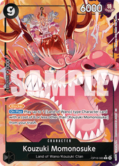 Kouzuki Momonosuke - OP16-085 - Rare (Alternate Art) - The Time Of Battle