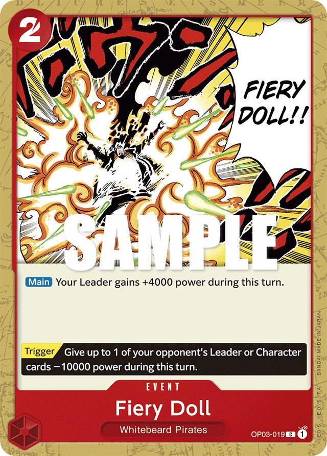 Fiery Doll - OP03-019 - Common - Pillars of Strength