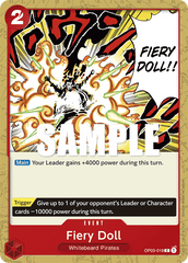 Fiery Doll - OP03-019 - Common - Pillars of Strength