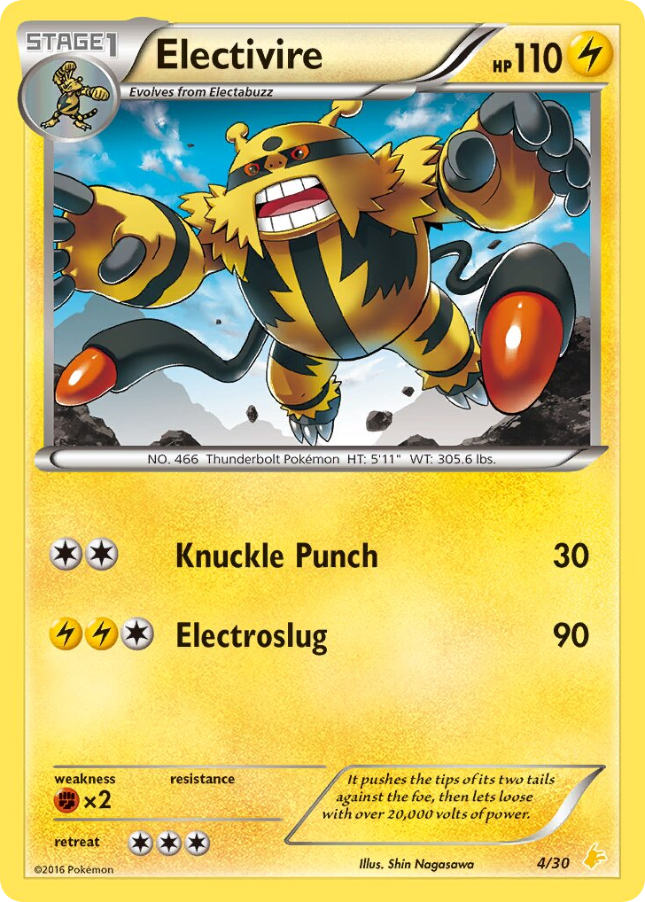Electivire - 04/30 - XY Trainer Kit Pikachu Libre