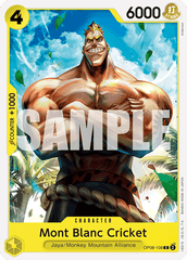 Mont Blanc Cricket - OP08-108 - Common - Two Legends